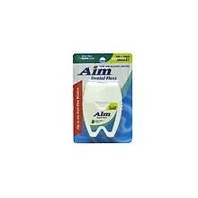See 12pks Aim Dental Floss Mint Wax Nylon 1,440 Yards Total
