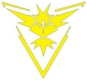 Team Instinct Pokemon GO - Car Window Decal (Instinct)