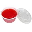 2 oz Plastic Jello Shot Cups with Lids- 125ct