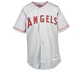 Anaheim Angels Jersey - Authentic Blank Road Jersey by Majestic