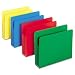 Smead Poly 3 1/2 Inch-Expansion Letter Size Assorted Colors File Pockets 4 Pack (73500)