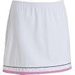 Tail Tennis Shades Pull On Skirt w/Trim (COLOR: White/Pink, SIZE:Medium)