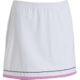 Tail Tennis Shades Pull On Skirt w/Trim (COLOR: White/Pink, SIZE:Extra Large)