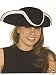 Wool Felt Colonial Tricorn Pirate Captain Costume Hat