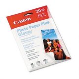 Bubble Jet/Ink Jet Photo Paper Plus, 5 x 7, 20 Sheets/Pack (CNM7980A019)