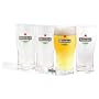 Krups BeerTender Set of 4 8-Ounce Beer Glasses with Foam Skimmer