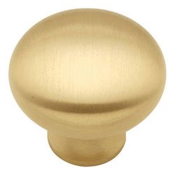 Knobs BK13-04 KNOB, 1-1/4" DIA. - Satin Brass ()