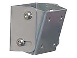 Westinghouse MT25 TILT - Mounting kit ( wall bracket, tilt bracket, fasteners, adapter plate ) for LCD TV - silver - screen size: 15' - 20' - mounting interface: 100 x 100 mm, 75 x 75 mm - wall-mountable