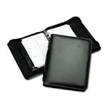 Day-Timer 43807 Personal organizer starter set, jefferson leather binder, 5-1/2 x 8-1/2, black