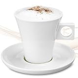 Dolce Gusto Cappuccino Tasse mit Untersetzer