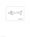 Picasso The Dog 9.69 x 15.75 Fine Art Print