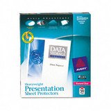 Top Loading Poly Sheet Protectors, Heavy Gauge, Diamond Clear, 50 per Box (AVEPV11950) Category: Binder Accessories
