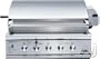 DCS BGB36-BQAR-L 36-Inch Propane Traditional Grill, Brushed Stainless Steel