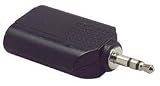 Philips 3.5mm Stereo Y Adapter 1 Plug To 2 Jacks