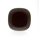 By Mikasa- Swirl Chocolate Square Salad Plate
