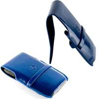 DLO SlimFolio Patent Leather Case for iPod touch 1G - 2G - 3G; iPhone 1G - 3G (Navy Blue)