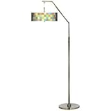 Pixel Light Giclee Shade Arc Floor Lamp
