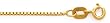 14K Yellow Gold 1.0MM BOX CHAIN 18"
