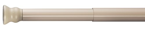 Ridder 551090-350 Teleskop-Duschstange, Aluminium, &Oslash; 25 mm, besonders stabil,70-115 cm, beige