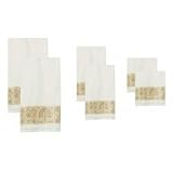 Punched Tin Bath Towel Set - 6 Towels (Multi) (See Description)