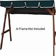 Outdoor Canopy A-Frame Porch Swing Stand