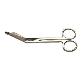 Scissors: Lister Bandage 5�" - Stainless Steel Finish