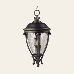 Maxim Lighting 30428WGGO - Camden 3 Light Outdoor Hanging Lantern - 30428WGGO by Maxim Lighting
