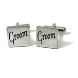 Pewter Groom Cufflinks