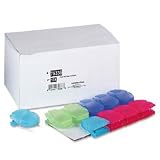 Standard Size Fabric Panel Wall Clips, Assorted Cool Colors, 50 Clips per Pack AVT75336