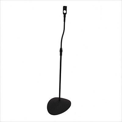 Orbital 47221 Small Universal Surround Sound Floor Speaker Stands - Set of 2 (Black)
