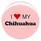 1 Dog I Love My Chihuahua Button/Pin
