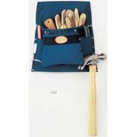 Custom Leathercraft 2Pkt Suede Nail Tool Bag 483X by Custom Leather Craft