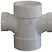 Genova #73542 4x2 Double Sanitary Tee