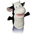 Plush Moo Moo Singing Cow Sock Puppet 12"