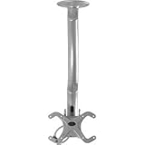 AVF NXC506PB-A Nexus Swivel & Tilt LCD TV Ceiling Mount for up to 40 Screen Size (Piano Black)