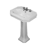 Duravit D14015001 Washbasin Set Base White
