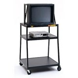 Bretford BBUL44-M4 UL Listed TV Cart with Electrical Unit for 25-27 Televisions