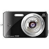 GE E1040 - Digital camera - compact - 10.0 Mpix - optical zoom: 4 x - supported memory: MMC, SD, SDHC - pink