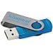 Kingston DataTraveler 101 USB 2.0 4GB Flash Drive (Cyan) (DT101C/4GB)