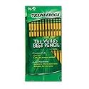 Dixon Ticonderoga 13872 Dixon Ticonderoga Woodcase Pencil, HB #2, Yellow Barrel, 96/Pack