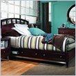 Young America by Stanley GenAmerica Kids Storage Platform Bed in Merlot Finish