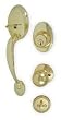 Battalion 1TPY2 Lockset, Light Duty, Brass, Combo Entry