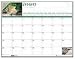 House of Doolittle 191 Kittens Monthly Desk Pad Calendar, Nonrefillable, 22 X 17