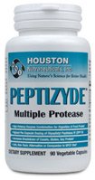 Houston Nutraceuticals Peptizyde Multiple Protease 90 Vegetable Capsules