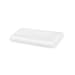 Graco Pack 2 Fitted Travel Cot Sheets White Candlestick (Petite Bassinette)