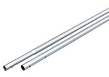Kraft CC336 6' Swaged Aluminum Button Handle. Silver Anodized