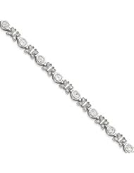Sterling Silver CZ Bracelet