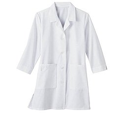 Fundamentals by META Labwear Women's 3/4 Sleeve Lab Coat