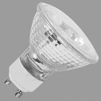 Feit Electric BPQ50MR16/GU10 50-Watt Halogen Reflector Flood Bulb with GU10 Base, Clear
