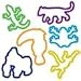 Silly Bandz Rainforest - 48 Pack
